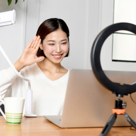 カメラと照明もバッチリだからお客様からの人気も出やすい